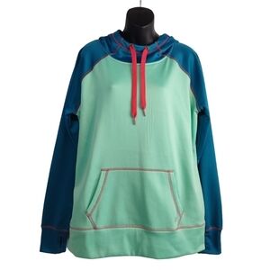 Energy Zone Women's Teal Hoodie Size L